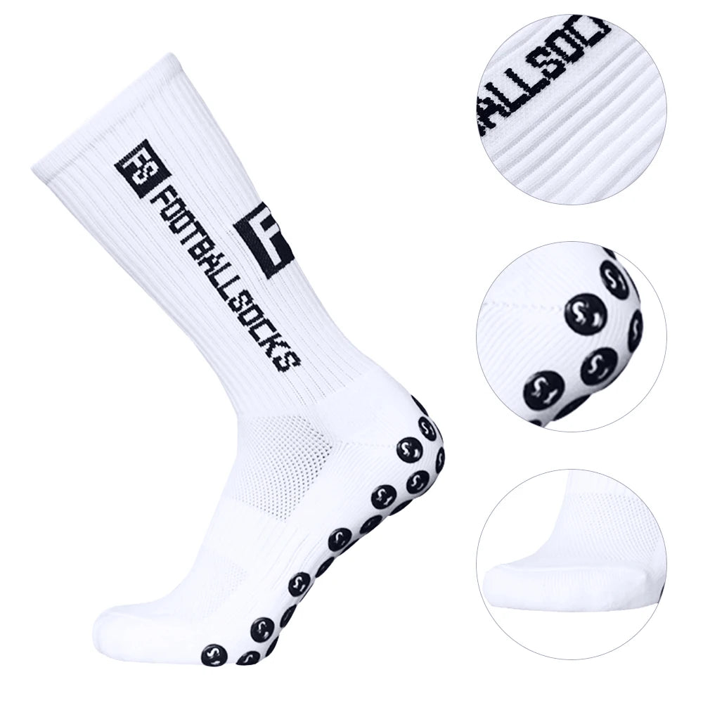 Lot de 10 Paires de Chaussettes de Sport Antidérapantes – Football & Running